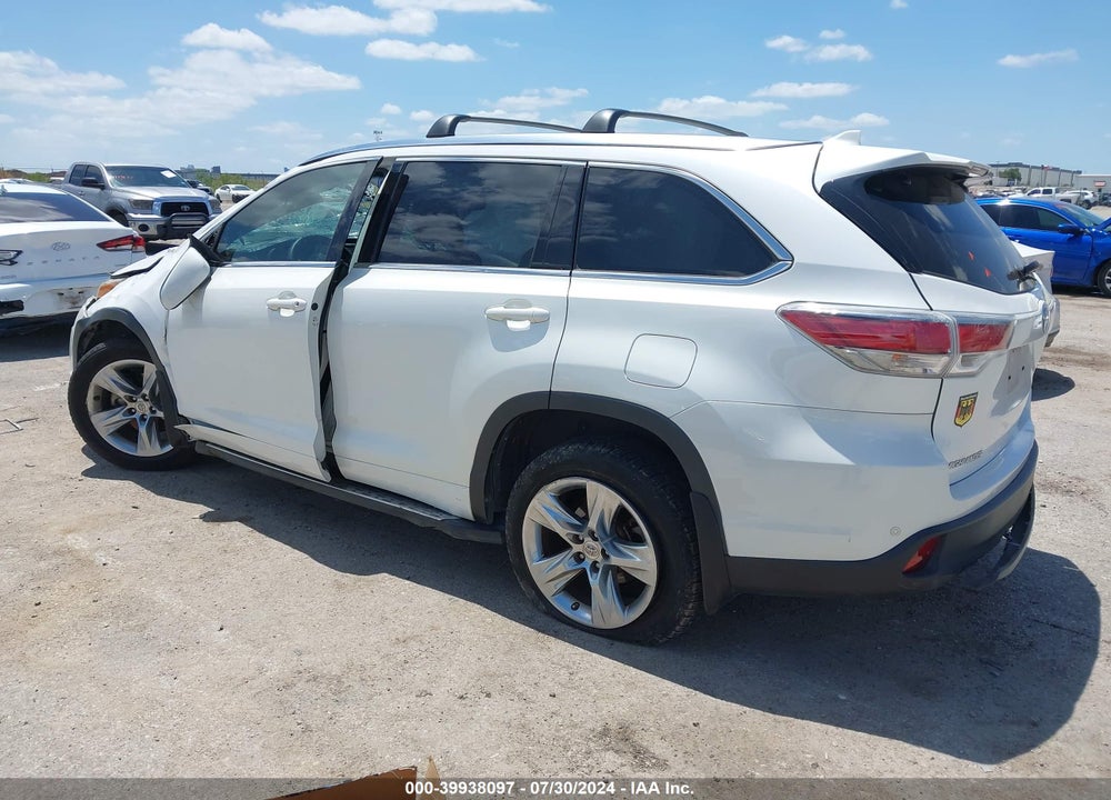 2015 TOYOTA HIGHLANDER VIN: 5TDYKRFH0FS067217