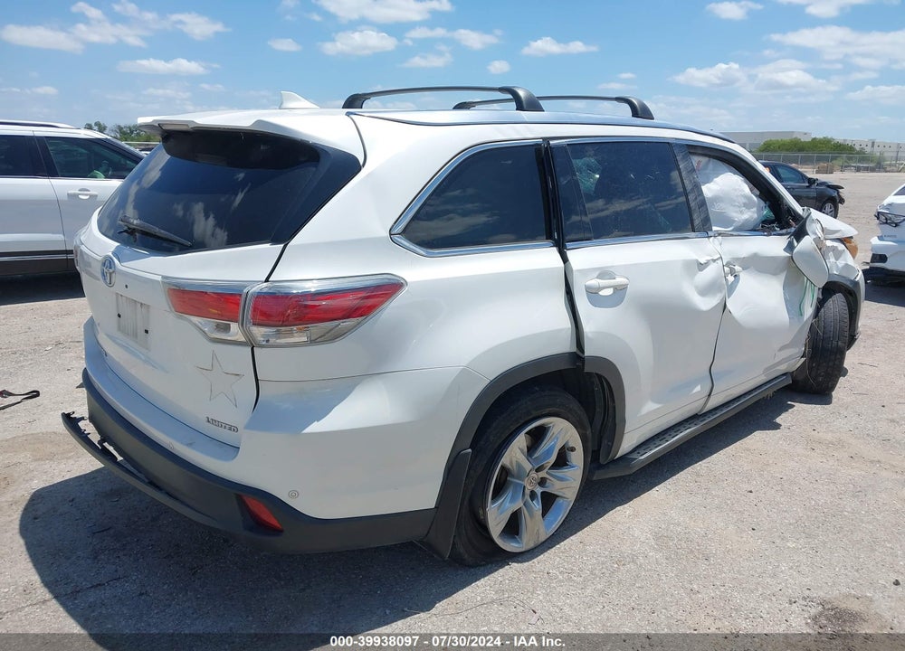 2015 TOYOTA HIGHLANDER VIN: 5TDYKRFH0FS067217
