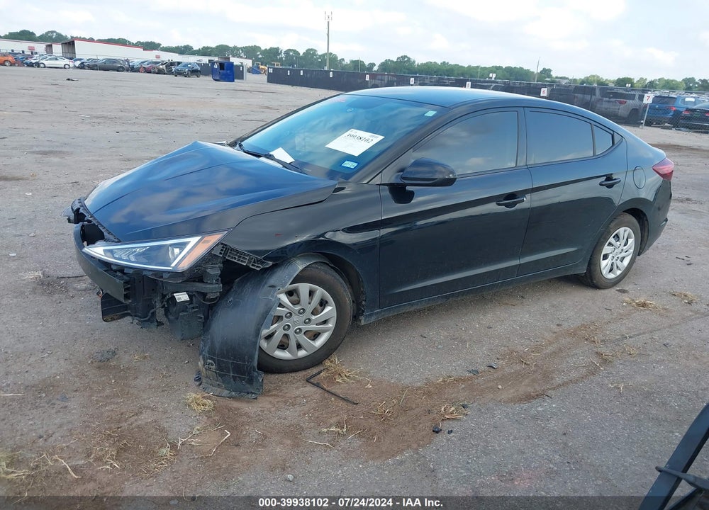 2019 HYUNDAI ELANTRA SE VIN: 5NPD74LF6KH477865