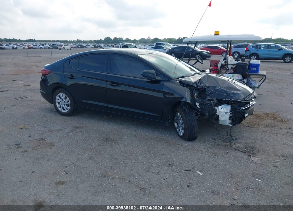 2019 HYUNDAI ELANTRA SE VIN: 5NPD74LF6KH477865