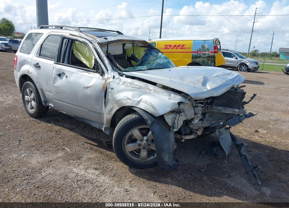 2008 FORD ESCAPE XLT VIN: 1FMCU03188KA91150