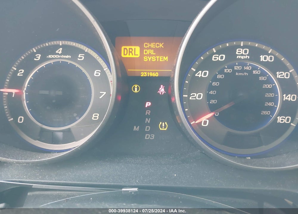 2008 ACURA MDX VIN: 2HNYD28218H538765