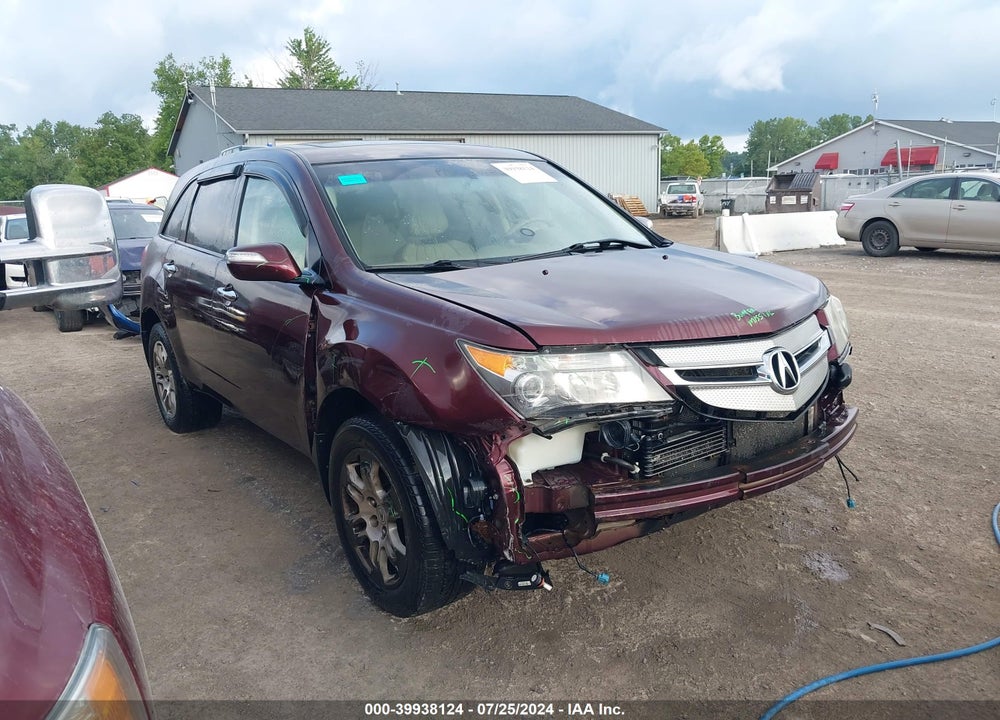 2008 ACURA MDX VIN: 2HNYD28218H538765