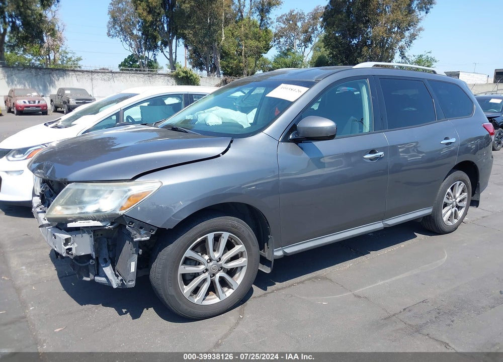 2016 NISSAN PATHFINDER S VIN: 5N1AR2MN3GC607381