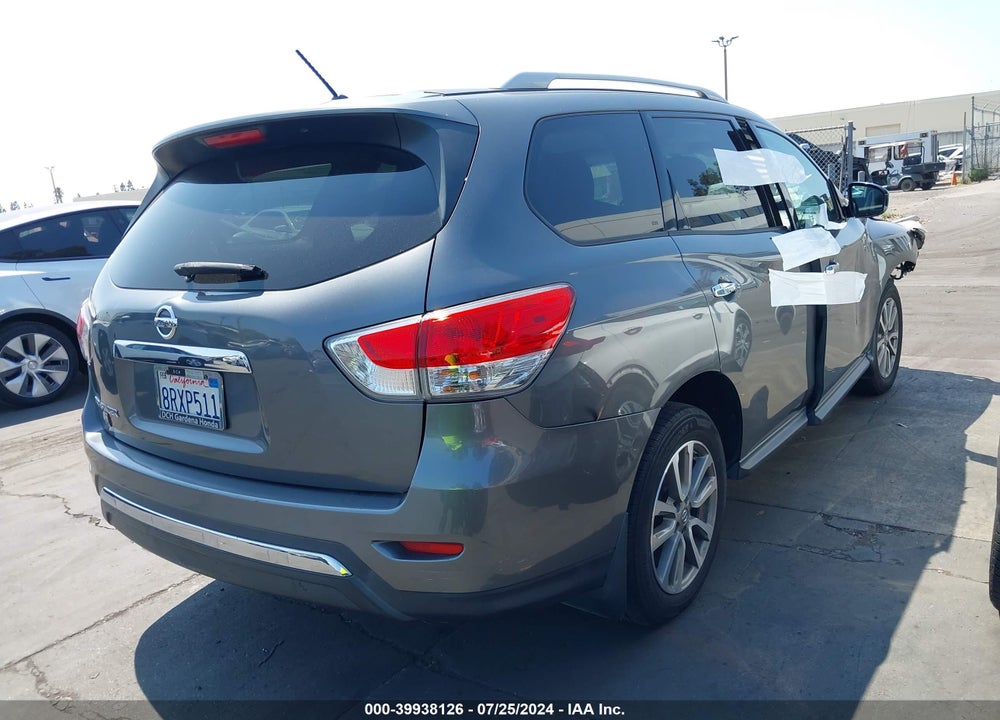 2016 NISSAN PATHFINDER S VIN: 5N1AR2MN3GC607381