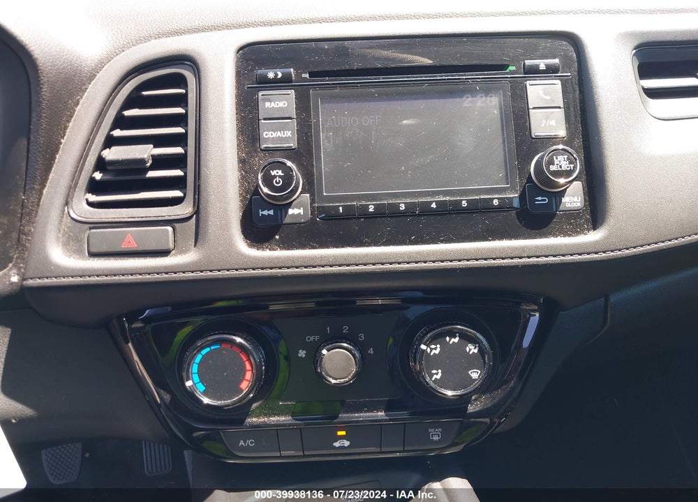 2016 HONDA HR-V LX VIN: 3CZRU5G30GM736138
