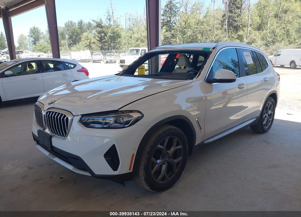 2023 BMW X3 XDRIVE30I VIN: 5UX53DP01P9R31525