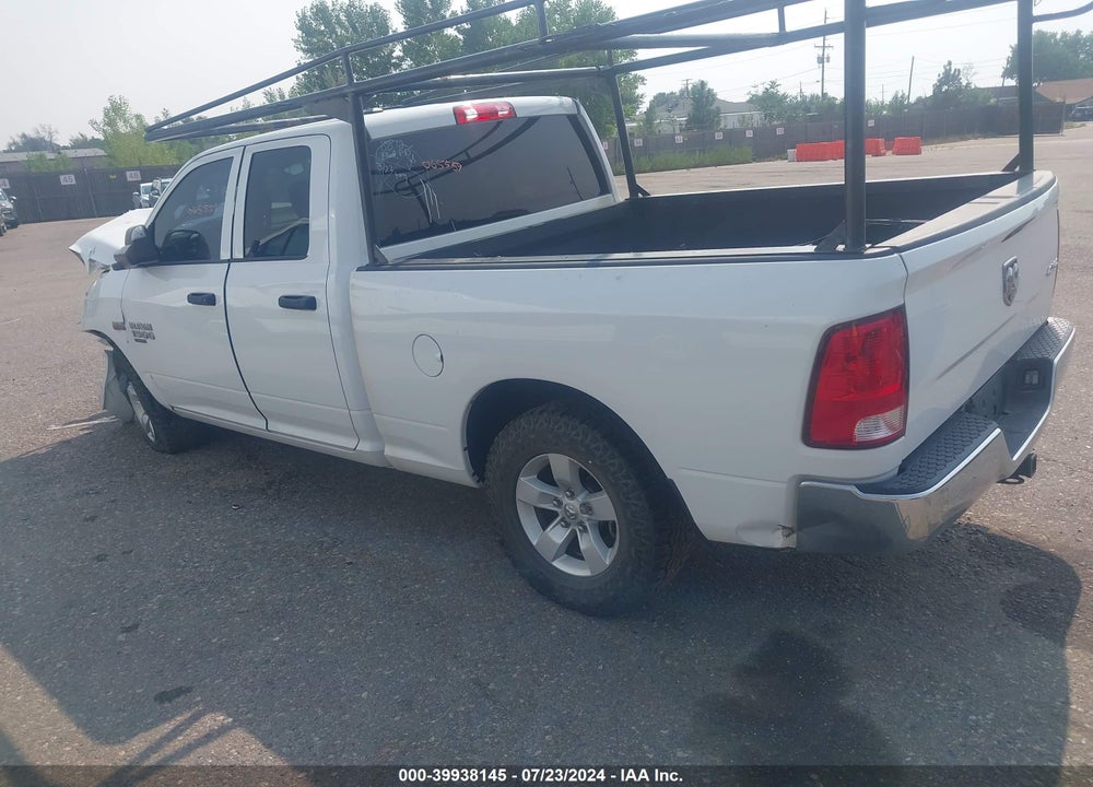 2020 RAM 1500 CLASSIC TRADESMAN QUAD CAB 4X4 6'4 BOX VIN: 1C6RR7FTXLS148812