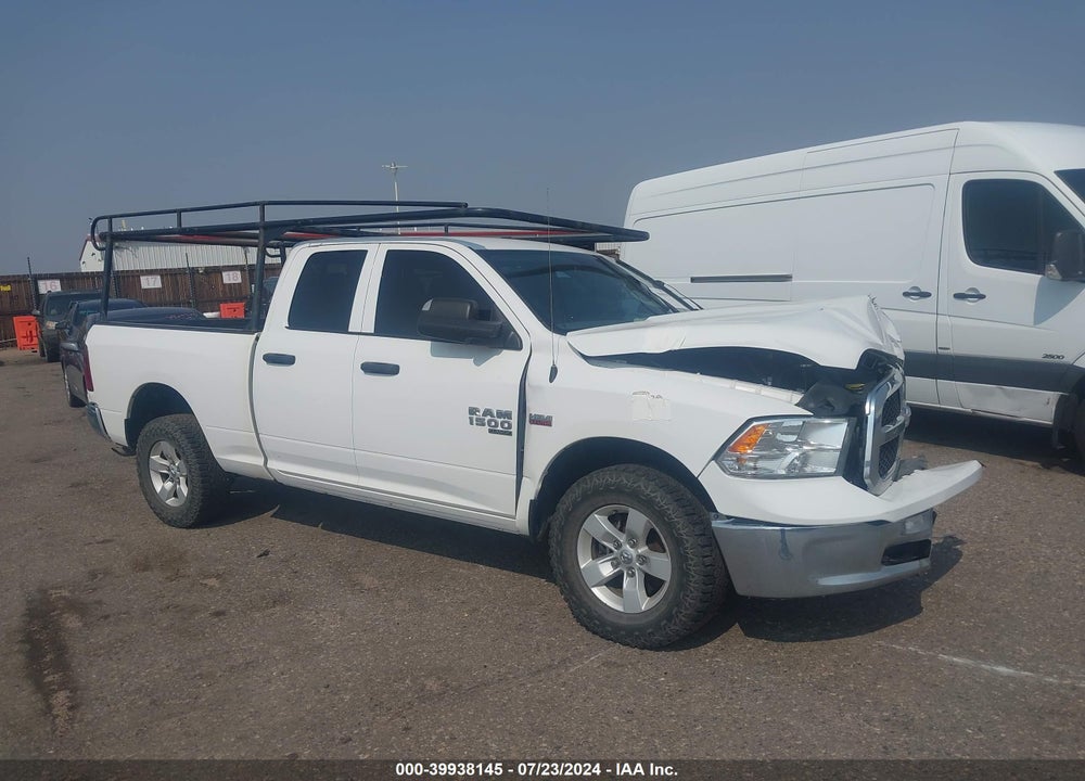 2020 RAM 1500 CLASSIC TRADESMAN QUAD CAB 4X4 6'4 BOX VIN: 1C6RR7FTXLS148812