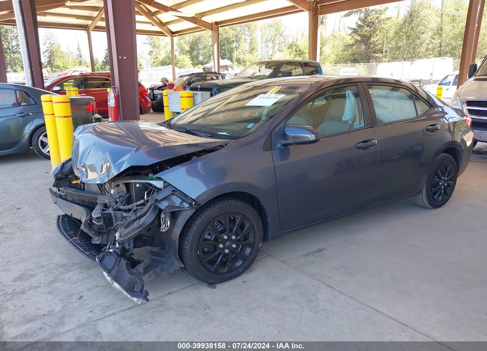 2014 TOYOTA COROLLA LE VIN: 2T1BURHE8EC093171