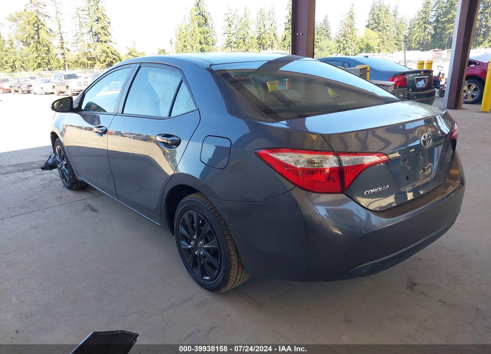 2014 TOYOTA COROLLA LE VIN: 2T1BURHE8EC093171