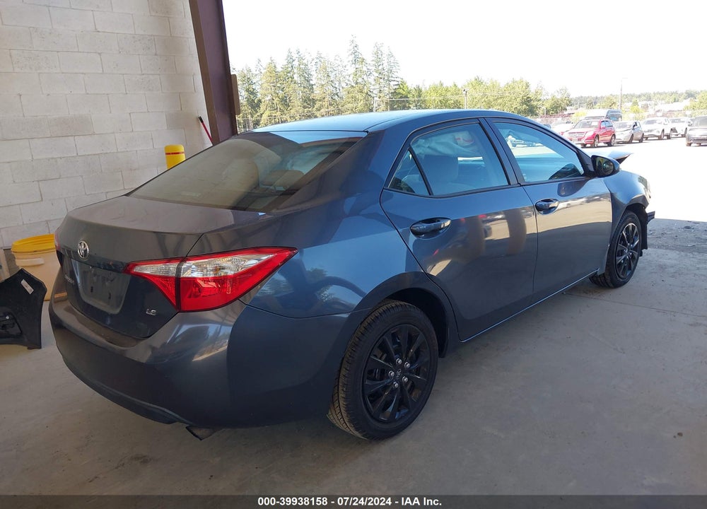 2014 TOYOTA COROLLA LE VIN: 2T1BURHE8EC093171
