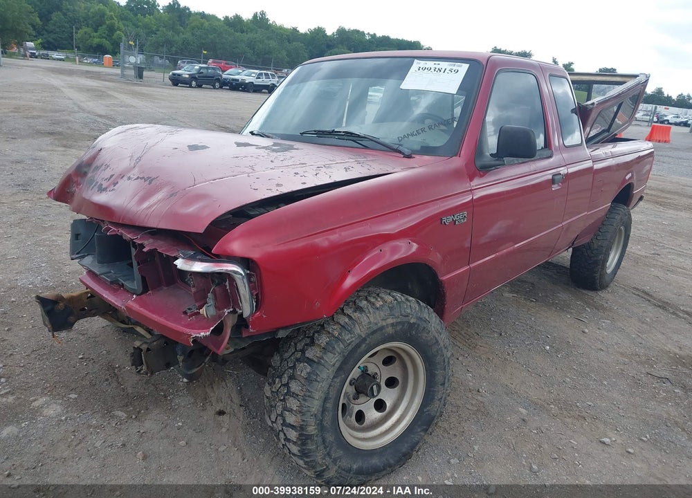 1995 FORD RANGER SUPER CAB VIN: 1FTCR15X8SPA17010