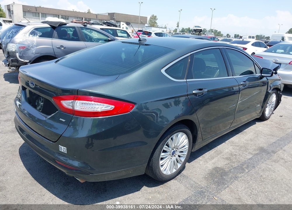 2015 FORD FUSION ENERGI SE LUXURY VIN: 3FA6P0PU2FR144596