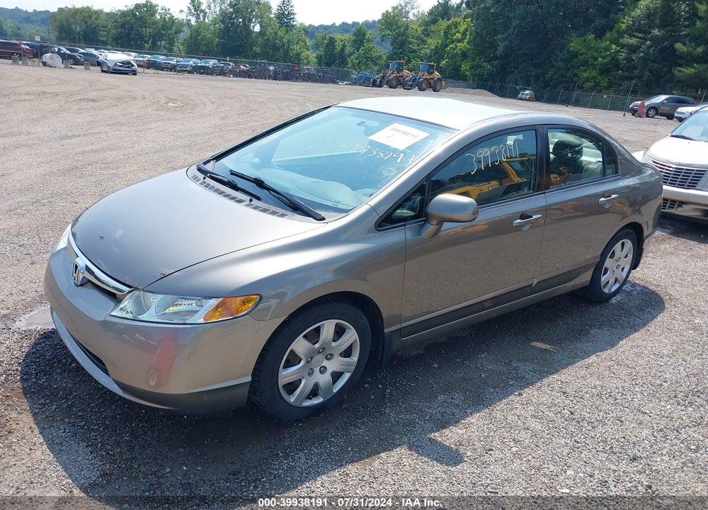 2008 HONDA CIVIC SDN LX VIN: 2HGFA16568H353495