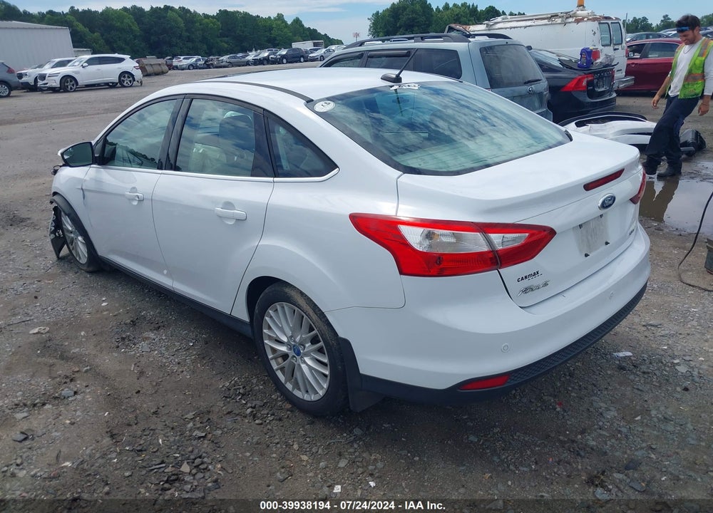 2012 FORD FOCUS SEL VIN: 1FAHP3H23CL191301