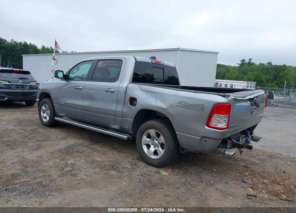 2021 RAM 1500 BIG HORN 4X4 5'7 BOX VIN: 1C6SRFFTXMN531483
