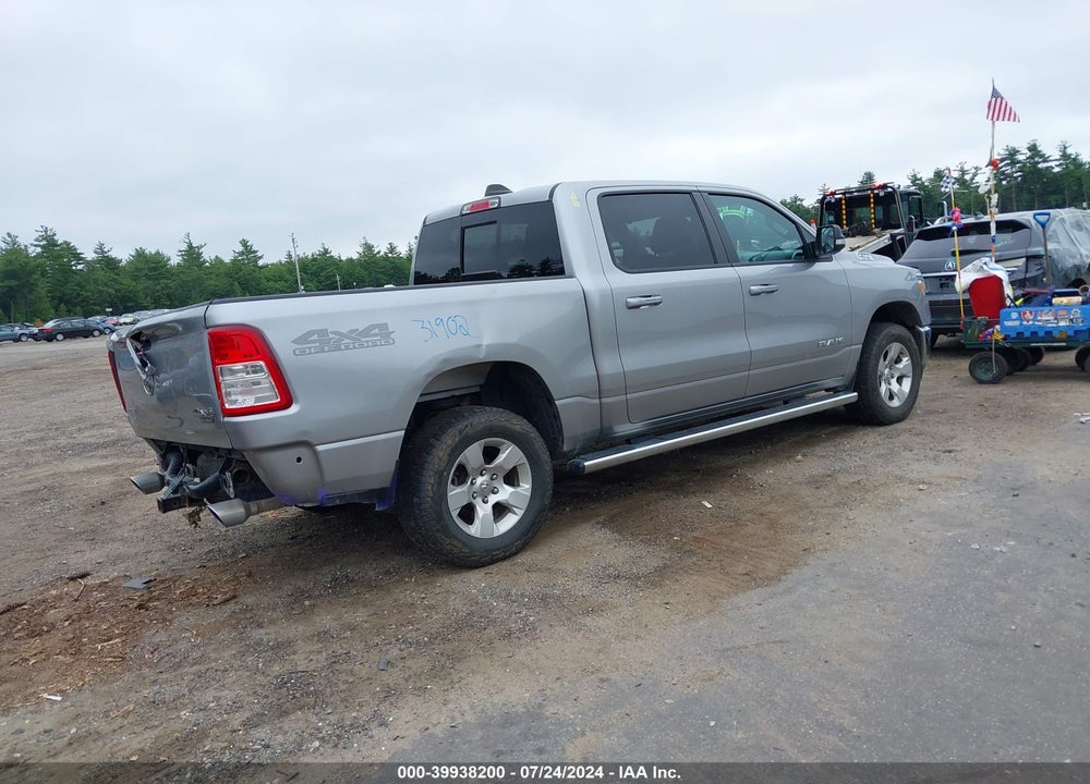 2021 RAM 1500 BIG HORN 4X4 5'7 BOX VIN: 1C6SRFFTXMN531483