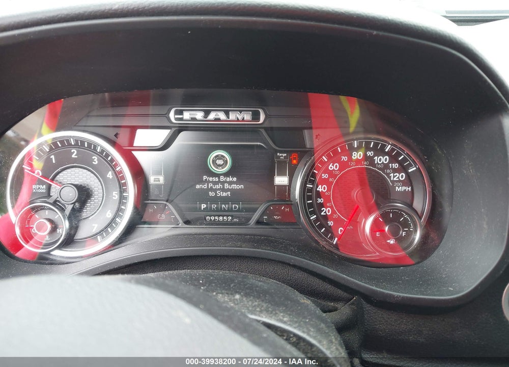 2021 RAM 1500 BIG HORN 4X4 5'7 BOX VIN: 1C6SRFFTXMN531483