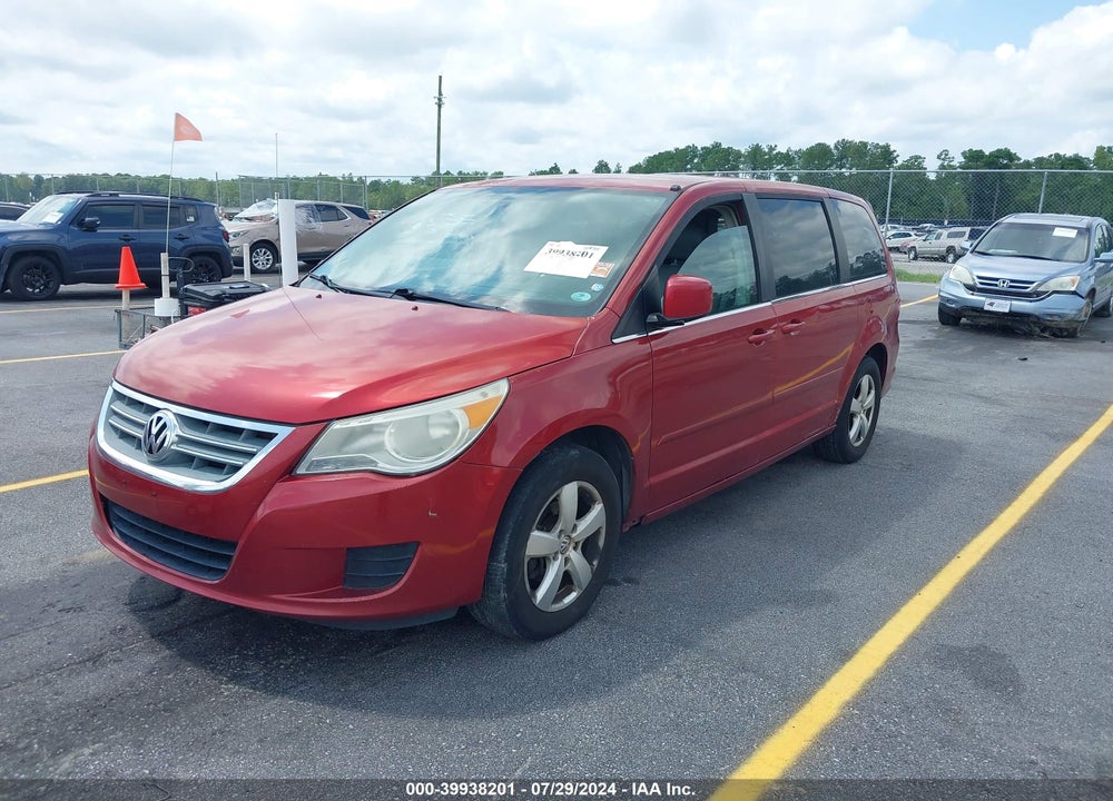2010 VOLKSWAGEN ROUTAN SE VIN: 2V4RW3D1XAR246254