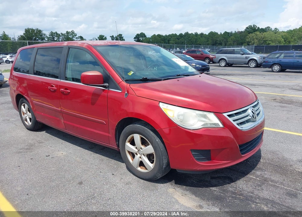 2010 VOLKSWAGEN ROUTAN SE VIN: 2V4RW3D1XAR246254