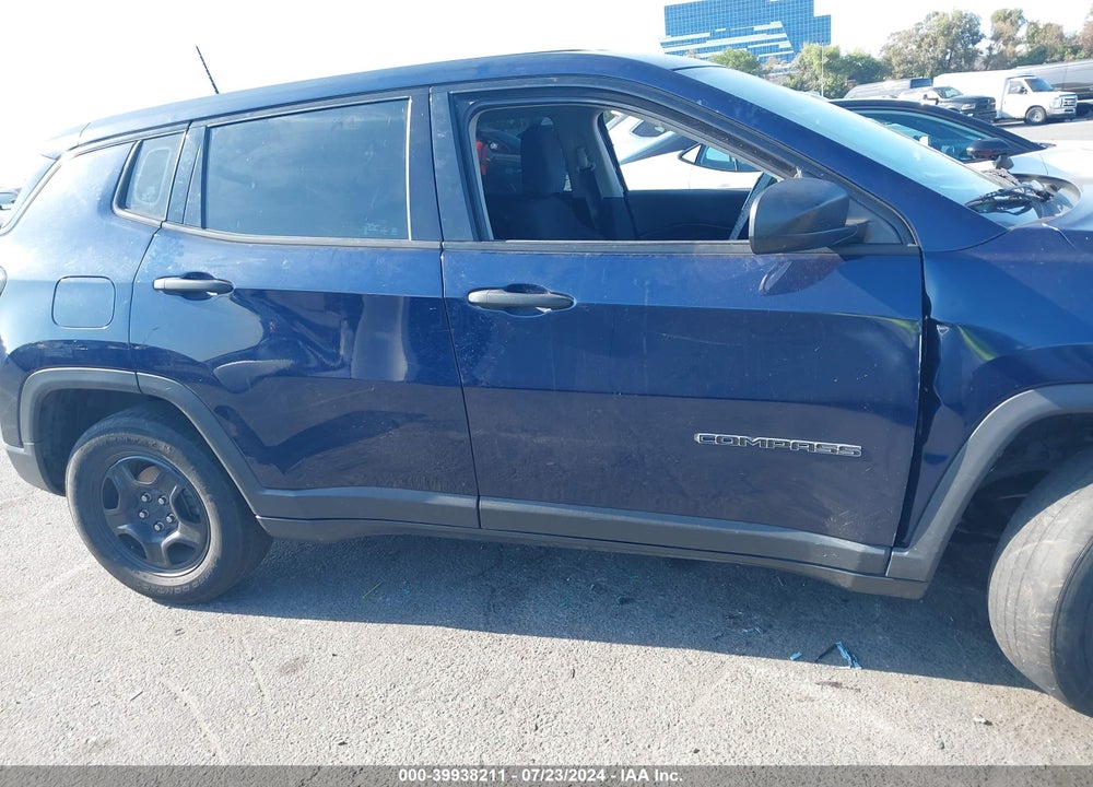 2020 JEEP COMPASS SPORT FWD VIN: 3C4NJCABXLT230446