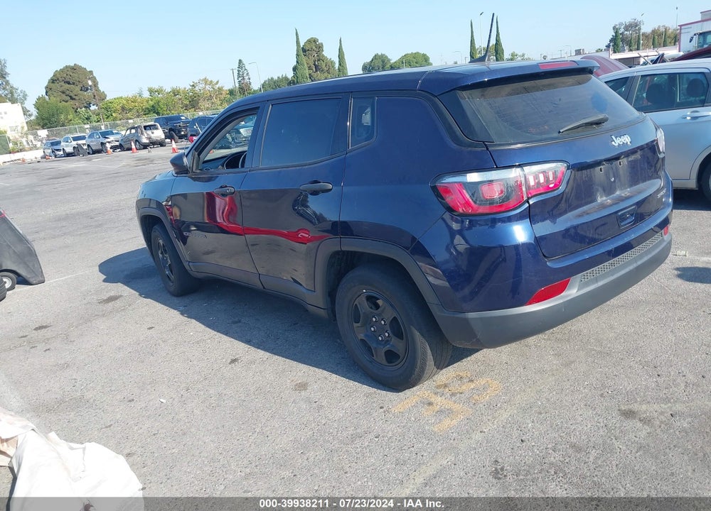 2020 JEEP COMPASS SPORT FWD VIN: 3C4NJCABXLT230446