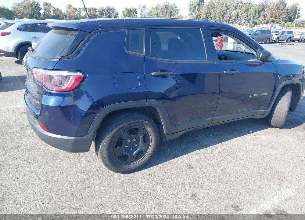 2020 JEEP COMPASS SPORT FWD VIN: 3C4NJCABXLT230446