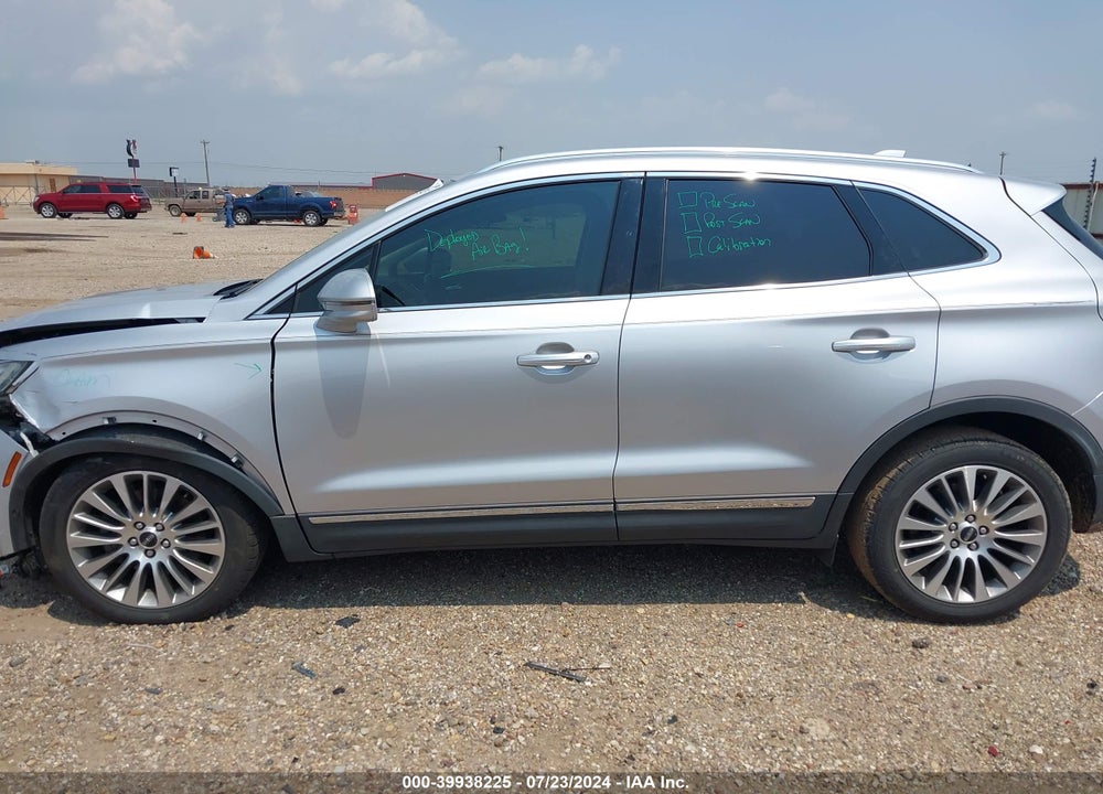 2018 LINCOLN MKC RESERVE VIN: 5LMCJ3C90JUL18659