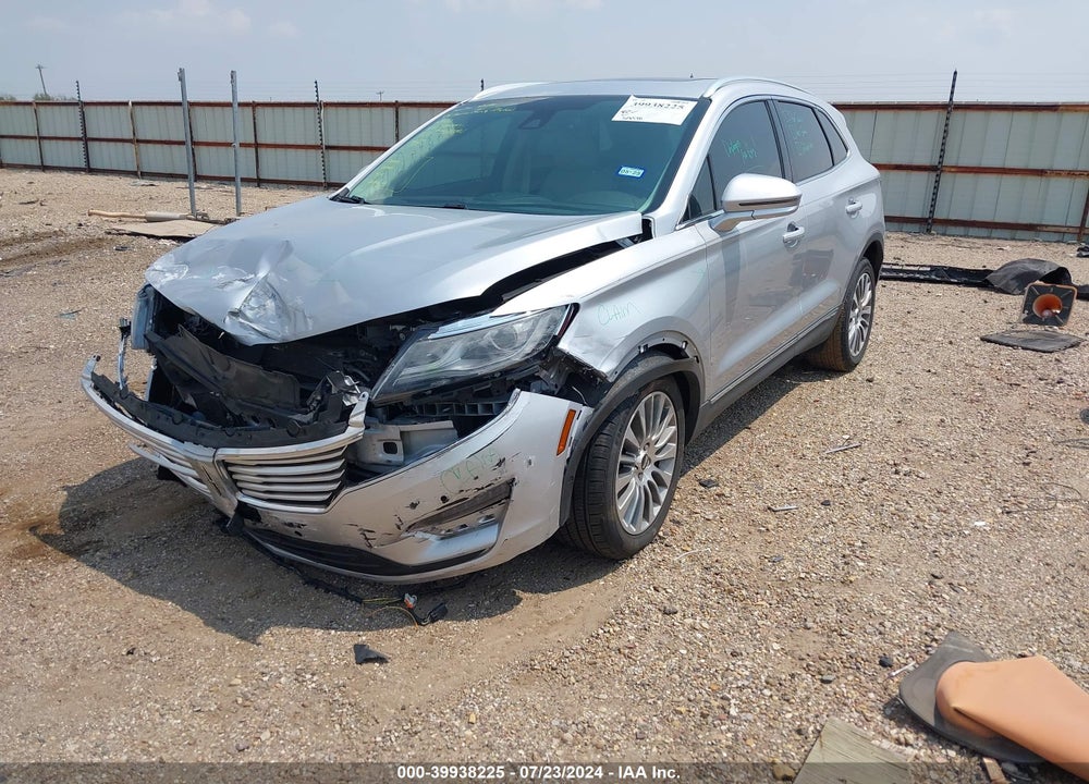 2018 LINCOLN MKC RESERVE VIN: 5LMCJ3C90JUL18659