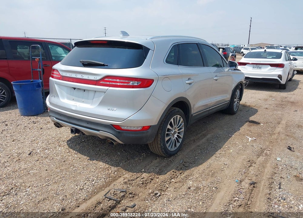 2018 LINCOLN MKC RESERVE VIN: 5LMCJ3C90JUL18659