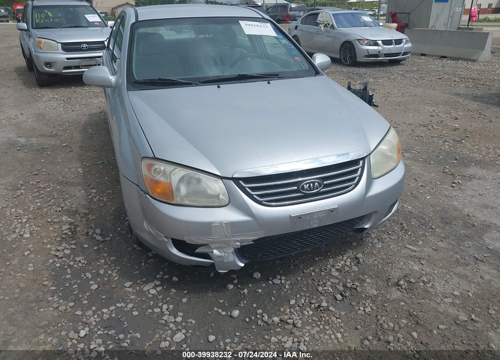 2007 KIA SPECTRA EX VIN: KNAFE121X75426229