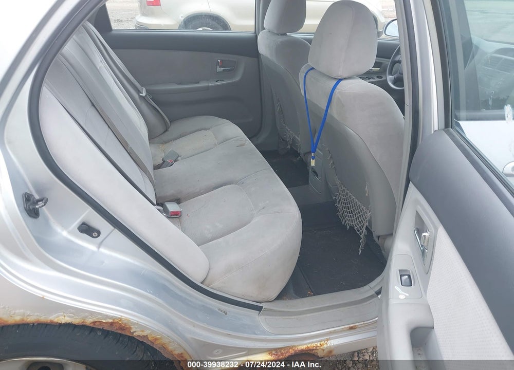 2007 KIA SPECTRA EX VIN: KNAFE121X75426229