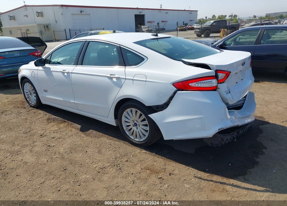 2016 FORD FUSION ENERGI SE LUXURY VIN: 3FA6P0PU1GR397331