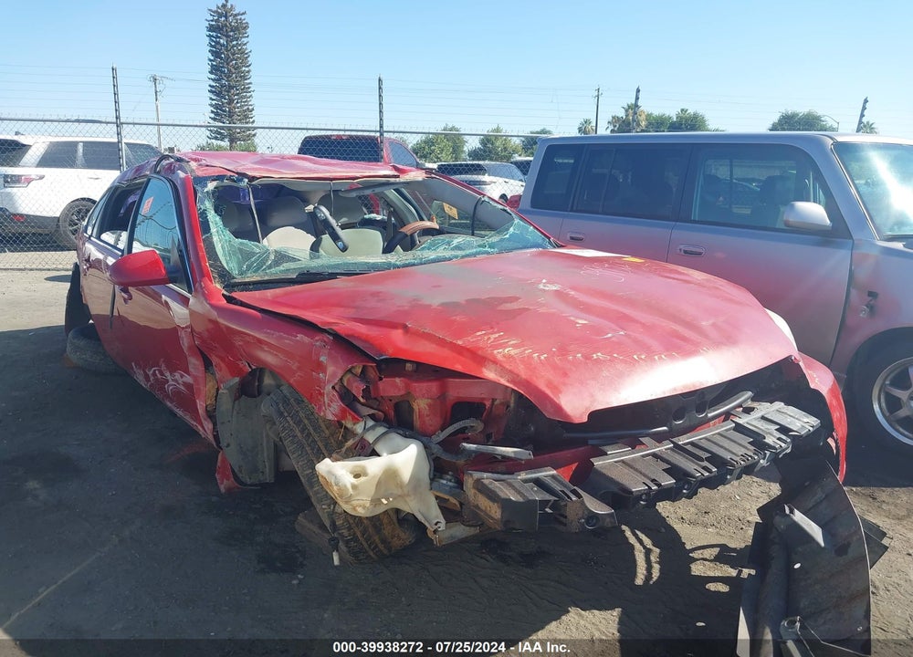 2008 CHEVROLET IMPALA LS VIN: 2G1WB58K181221204