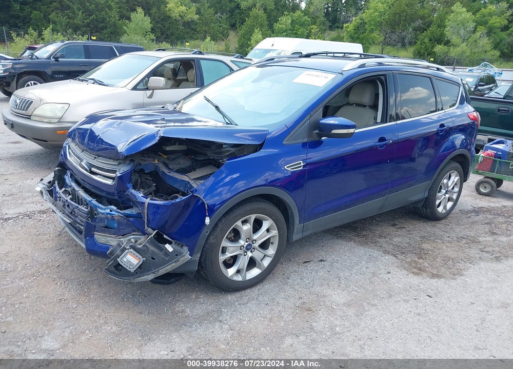 2014 FORD ESCAPE TITANIUM VIN: 1FMCU0J96EUA62108