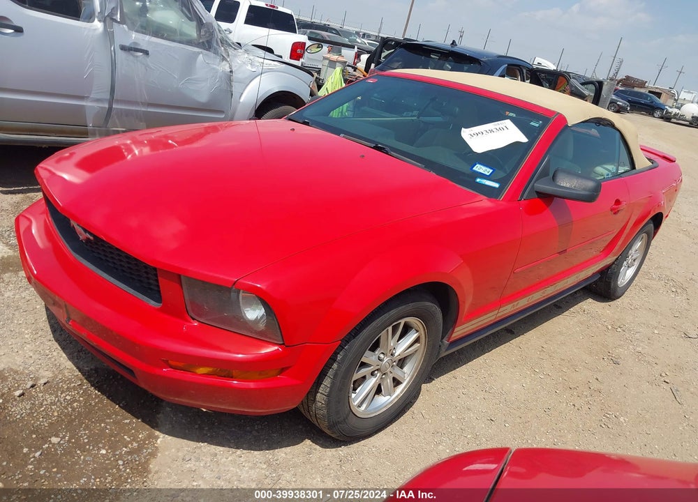 2007 FORD MUSTANG V6 DELUXE/V6 PREMIUM VIN: 1ZVFT84N975282123