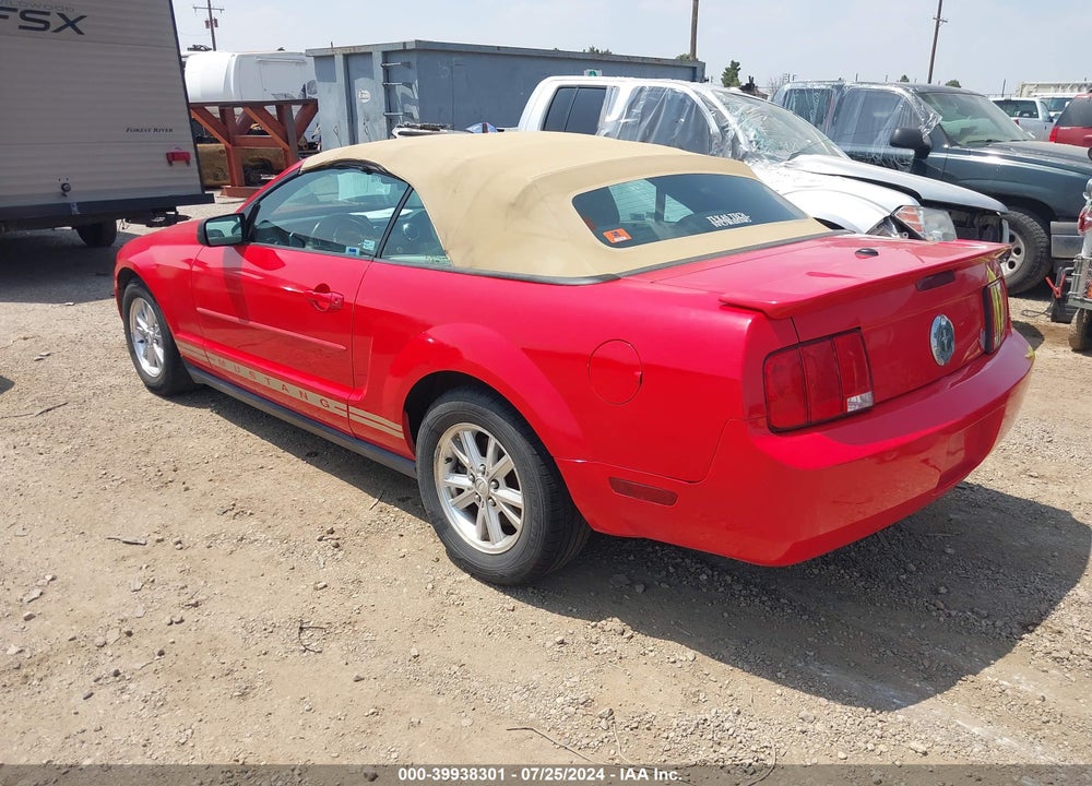 2007 FORD MUSTANG V6 DELUXE/V6 PREMIUM VIN: 1ZVFT84N975282123