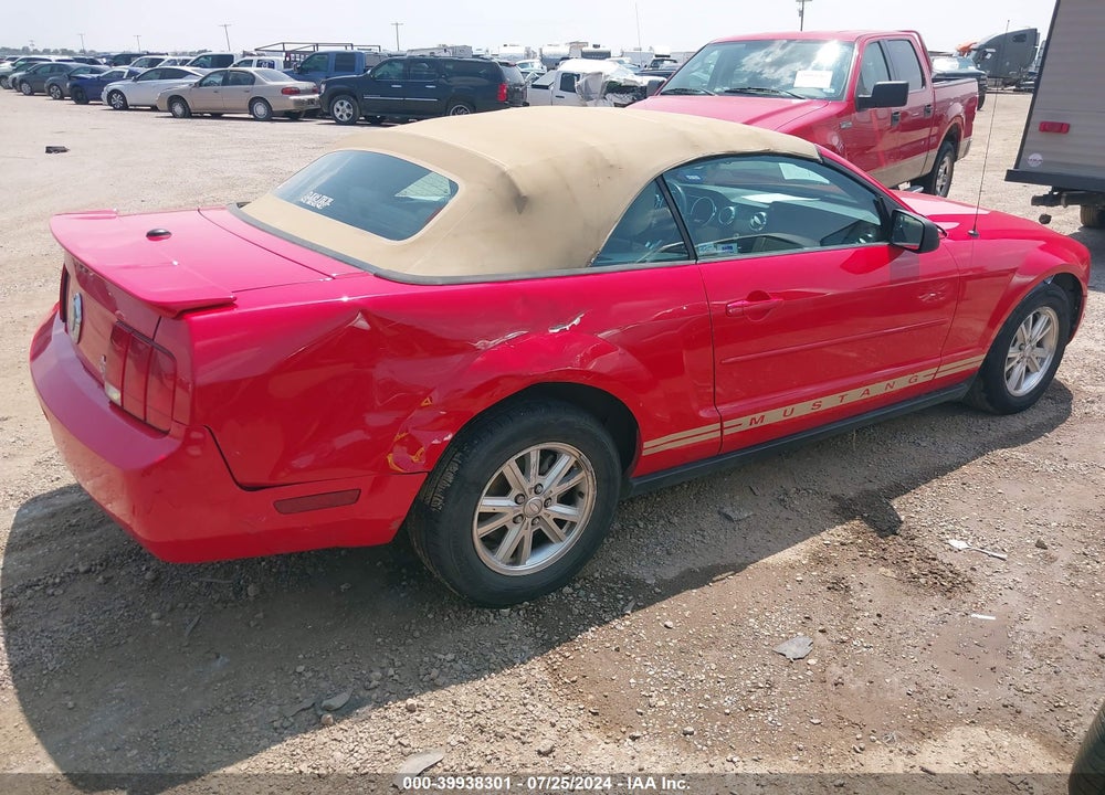 2007 FORD MUSTANG V6 DELUXE/V6 PREMIUM VIN: 1ZVFT84N975282123