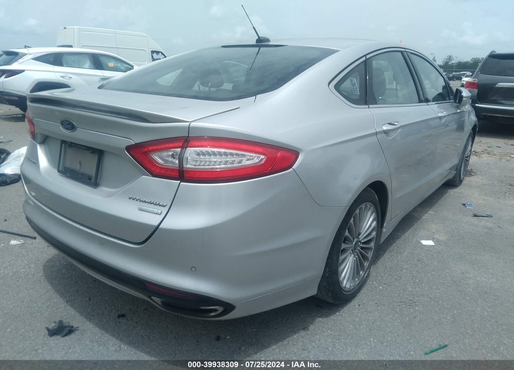 2016 FORD FUSION TITANIUM VIN: 3FA6P0K94GR400404