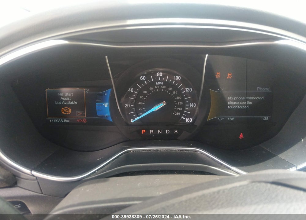 2016 FORD FUSION TITANIUM VIN: 3FA6P0K94GR400404