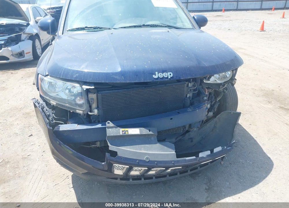 2017 JEEP COMPASS LATITUDE 4X4 VIN: 1C4NJDEB7HD154519