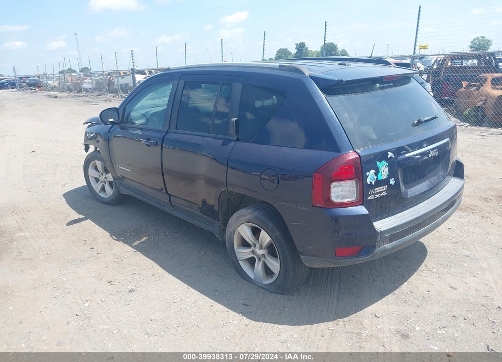 2017 JEEP COMPASS LATITUDE 4X4 VIN: 1C4NJDEB7HD154519