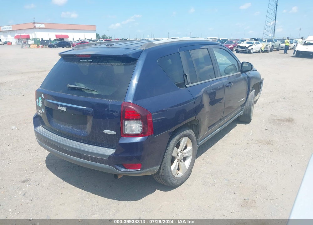 2017 JEEP COMPASS LATITUDE 4X4 VIN: 1C4NJDEB7HD154519