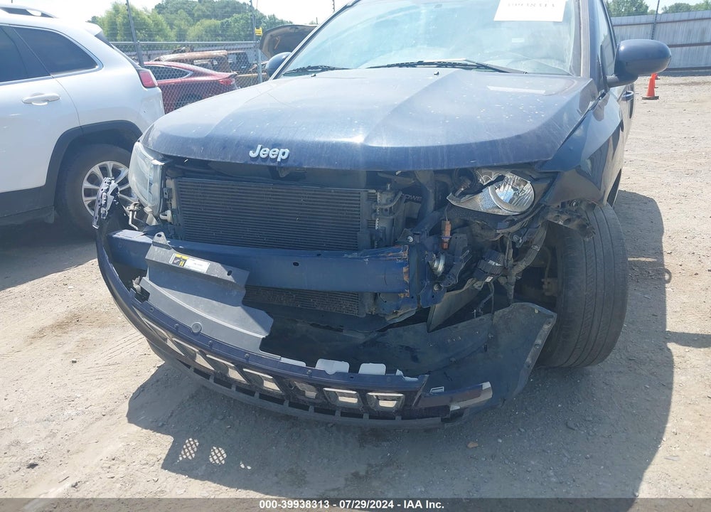 2017 JEEP COMPASS LATITUDE 4X4 VIN: 1C4NJDEB7HD154519