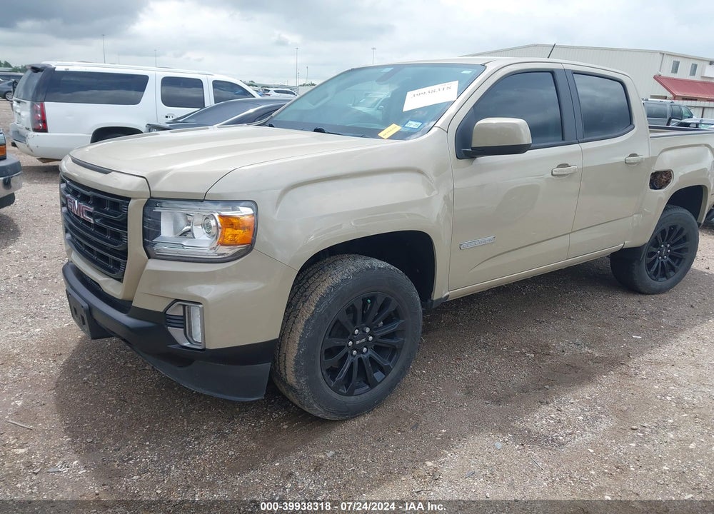 2021 GMC CANYON 2WD SHORT BOX ELEVATION VIN: 1GTG5CEN5M1273716