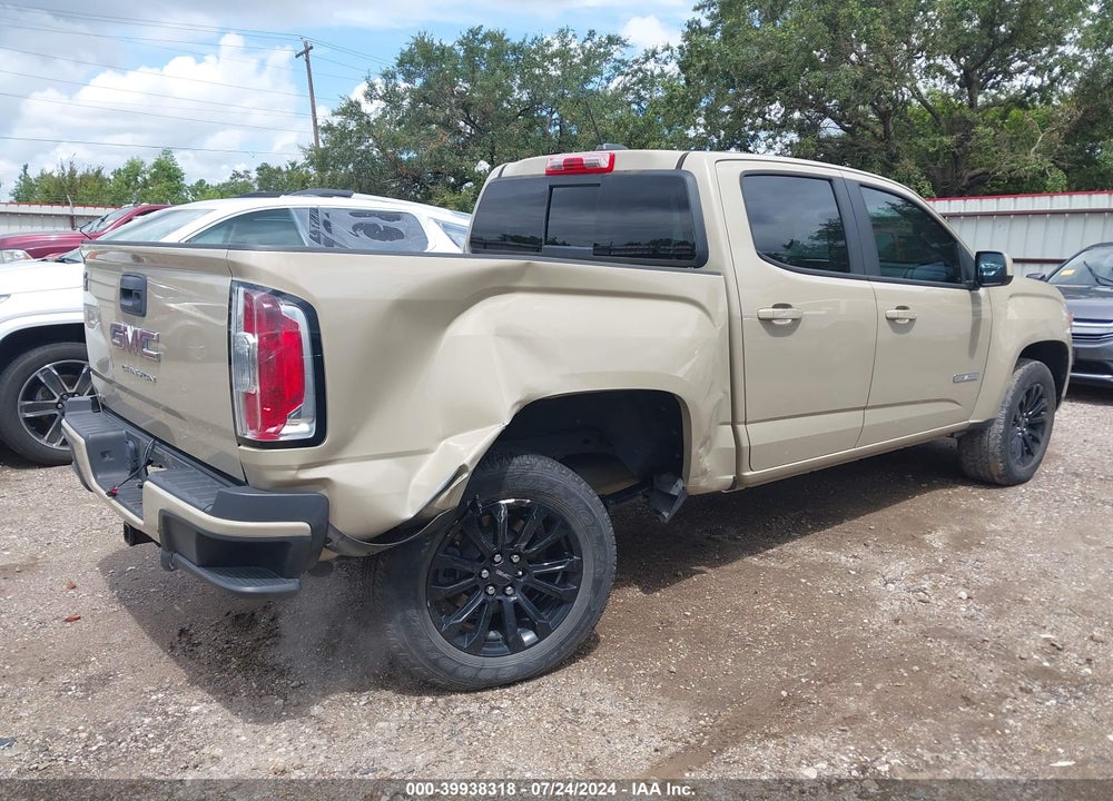 2021 GMC CANYON 2WD SHORT BOX ELEVATION VIN: 1GTG5CEN5M1273716
