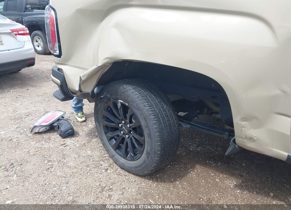 2021 GMC CANYON 2WD SHORT BOX ELEVATION VIN: 1GTG5CEN5M1273716