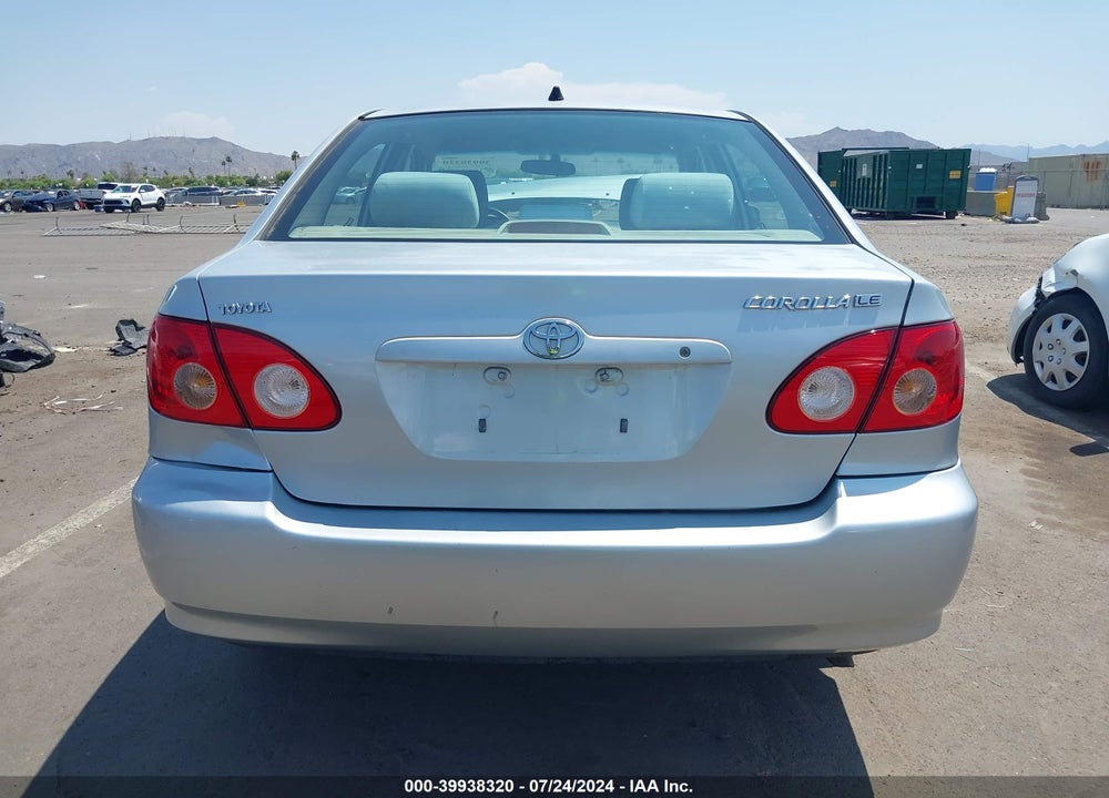 2008 TOYOTA COROLLA LE VIN: 1NXBR32E38Z012247