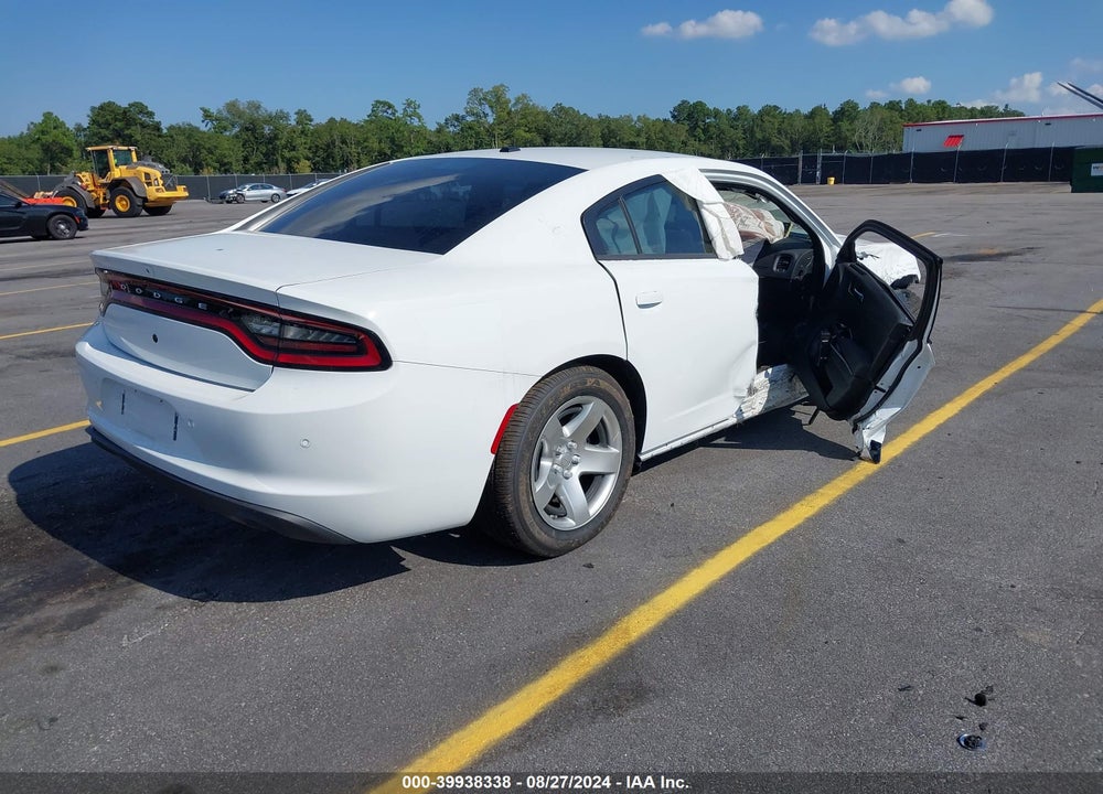 2023 DODGE CHARGER POLICE RWD VIN: 2C3CDXAT5PH535046